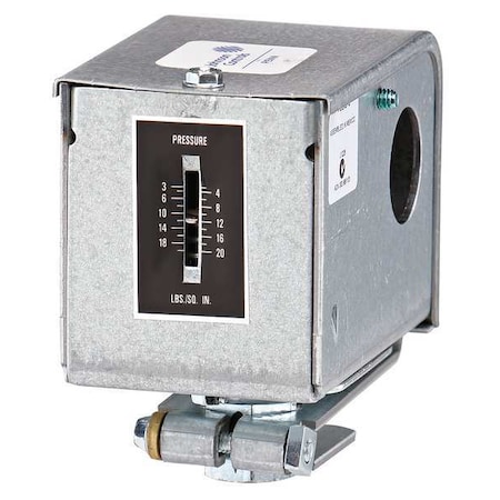 Pressure Control, 1/8 In NPSF, 2 To 20 Psi