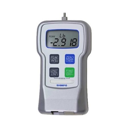 Digital Force Gauge,100 Lb.,4 Digit LCD