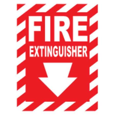 Sign,Fire EXtinguisher,Down Arrow,ADH