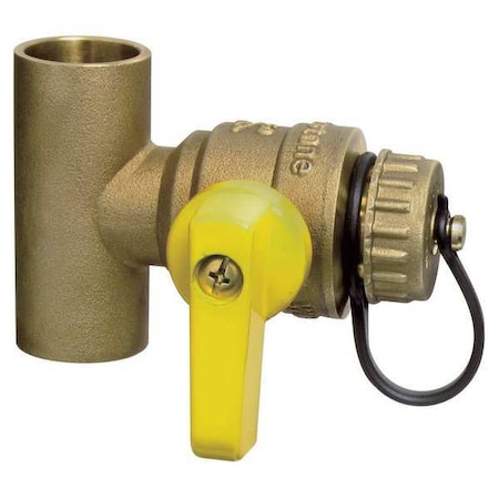 Boiler Drain Valve,3/4 In.,C X C