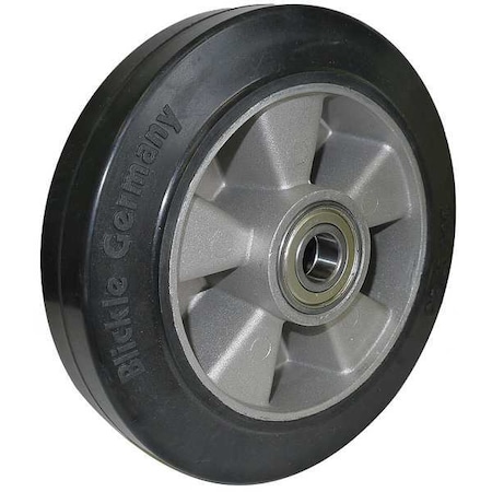 Caster Wheel,Rubber,8 In.,1000 Lb.