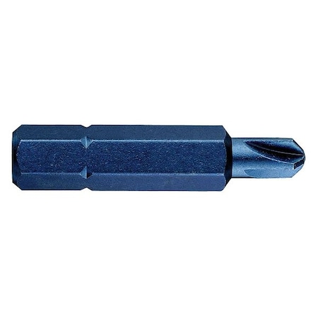 Torsion Bit,SAE,1/4,Hex,#1,1-1/4,PK5