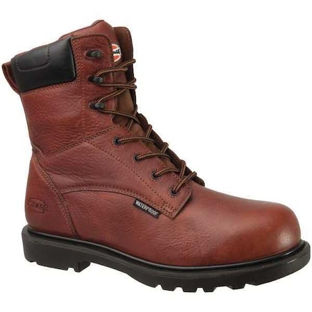 Work Boots,Comp,8In.,Brw,8-1/2W,PR