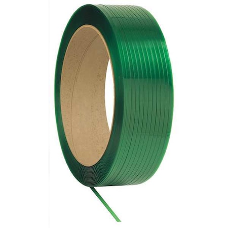 Plastic Strapping,HG,Green,9600 Ft. L