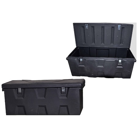 Cobra Cart Tool Box, Polyethylene, Black