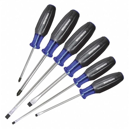 Screwdriver Set,6 Pcs,Multicomponent