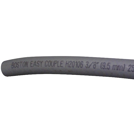 Easy Couple Hose,1/2 I.D.,250 Ft L,Gray