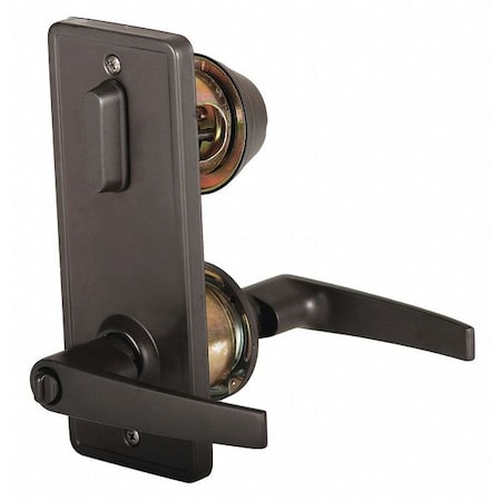 Door Lever Lockset, Oil Rubbed Bronze