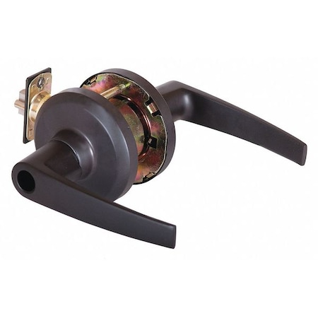 Door Lever Lockset, Oil Rubbed Bronze