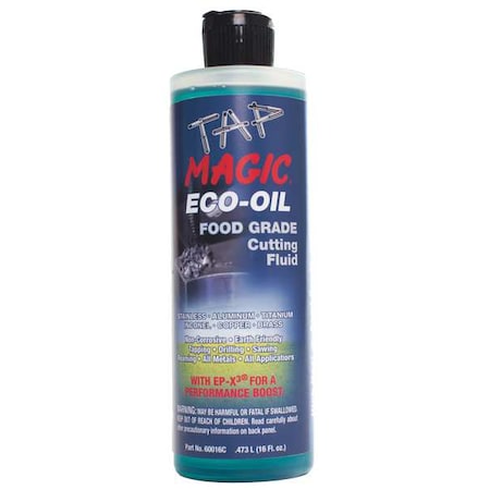 Cutting Oil,Metal Cutting Fluid,16 Oz.