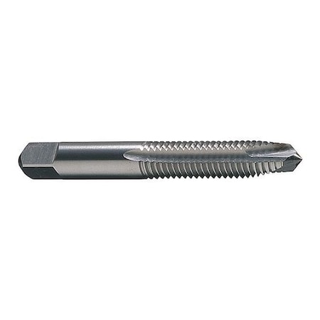 Spiral Point Tap, 1/2-13, Plug, UNC, 3 Flutes, Bright