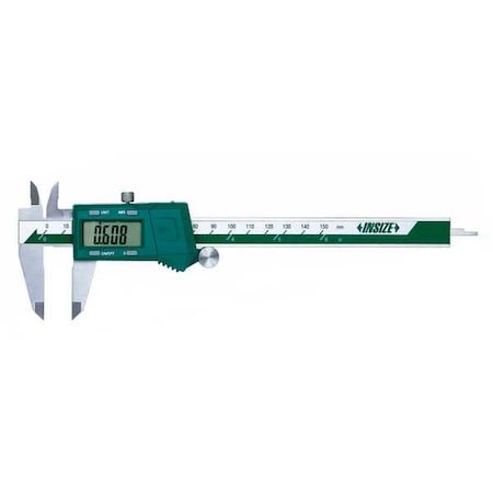 Fractional Digital Caliper,SS,3 Jaw D