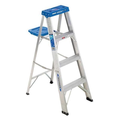 4 Ft Aluminum Stepladder