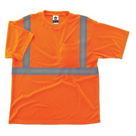 3XL Class 2 Economy T-Shirt, Orange