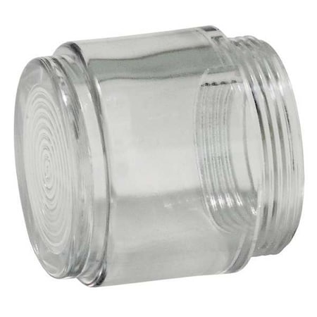 Push Button Cap,Illuminated,30mm,Clear