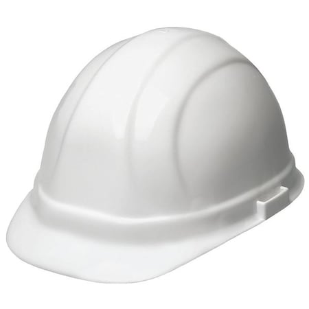 Front Brim Hard Hat, Type 1, Class E, Pinlock (6-Point), White