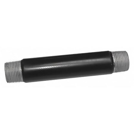 Nipple,1 In. X 6 In.,PVC Coated