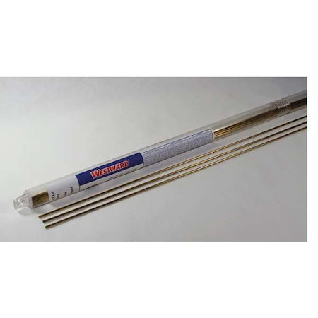 Brazing Alloy,RBCuZn-C X,1/8 In,1 Lb.