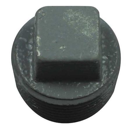 Head Plug,Square,3/4 In.,PVC Coated