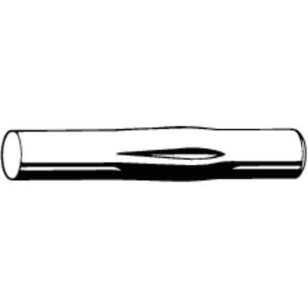 Grooved Pin,TypeE,Steel,3/4in,0.250,PK10