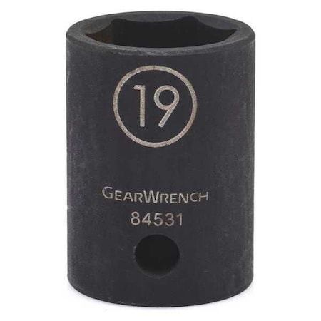 1/2 Drive 6 Point Standard Impact Metric Socket 9mm