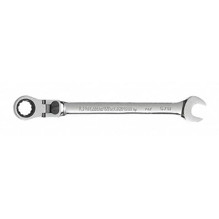5/8 12 Point XL Locking Flex Head Ratcheting Combination Wrench