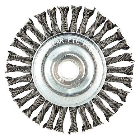 Wire Wheel Brush,Arbor Hole Mount