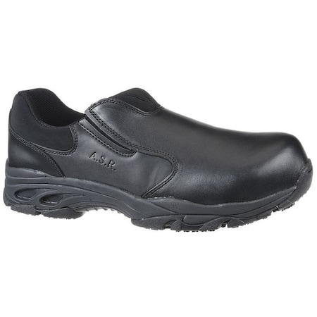 Size 8-1/2 Unisex Loafer Shoe Composite Work Shoe, Black