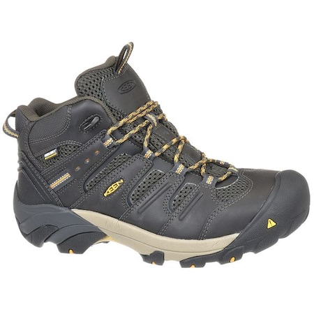 Size 15 Men's Hiker Boot Steel Work Boot, Raven/Tawny Olive