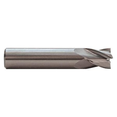 End Mill, 1/8 Dia, 1/4 Cut, Carbide