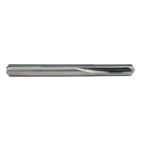 Screw Machine Drill Bit, 3/16 In Size, 135  Degrees Point Angle, Solid Carbide, Uncoated Finish