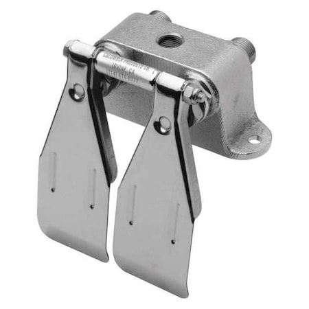 Top Mount, Stainless Steel, Double Pedal Valve