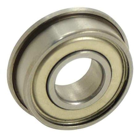 Ball Bearing,0.0787in Dia,11 Lb,Flanged
