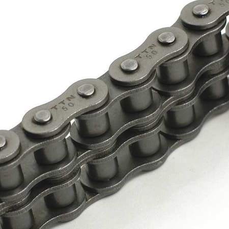 Double Riveted Chain,12B,Double Strand,10 Ft.