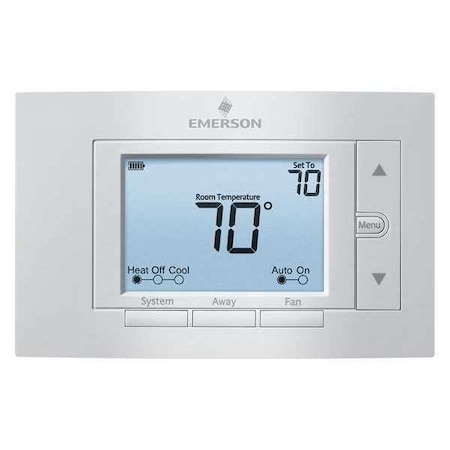 80 Series Thermostats, 2 H 1 C, Hardwired/Battery, 24VAC