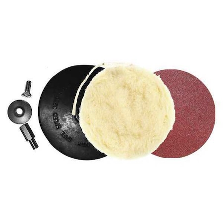 Sanding And Buffing Set,5 In.