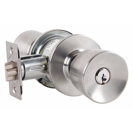 Knob Lockset,Mechanical,Entrance/Office