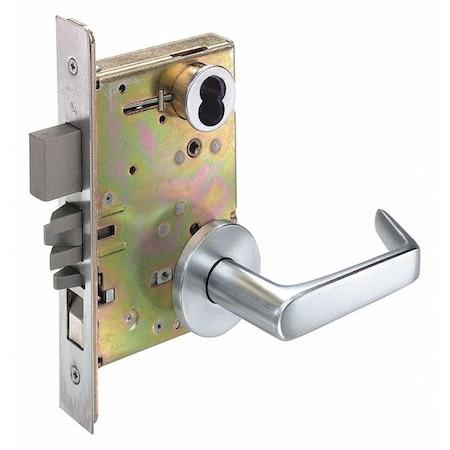 Door Lever Lockset,Mechanical,Storeroom