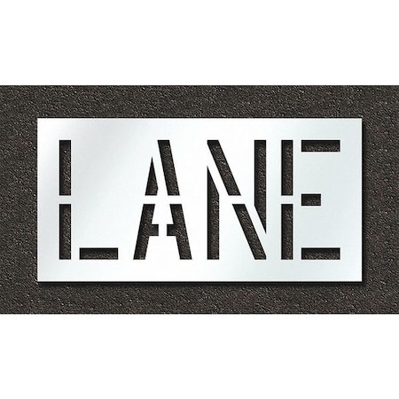 Pavement Stencil,Lane, STL-108-71802