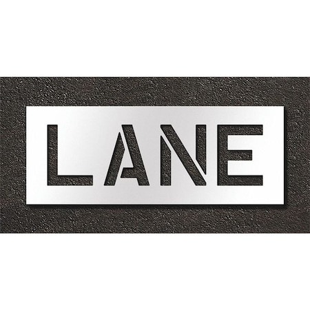 Pavement Stencil,Lane, STL-108-71002