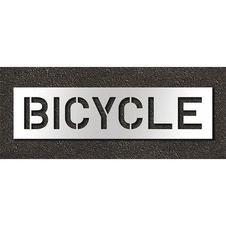 Pavement Stencil,Bicycles, STL-108-71018