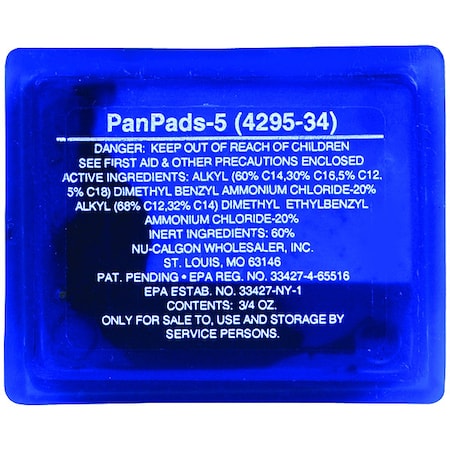 Condensate Pan Treatment,5 T,Blue