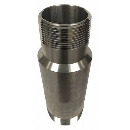 1 X 1/2 316/316L Stainless Steel Swage Nipple Sch 40