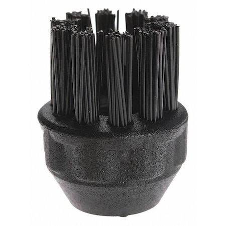 Black Circular Nylon Brush,Size 1 L