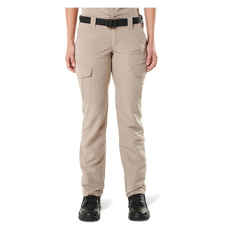 Womens Fast-Tac Cargo Pants,Size 8,Khaki