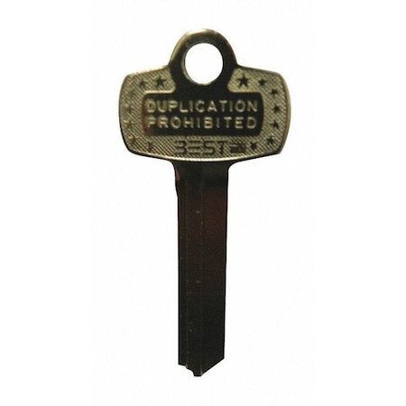Key Blank,BEST Lock,Standard,X Keyway
