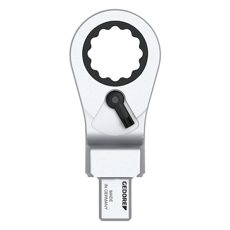 Reversible Ratchet Wrench Head,1/2 Size