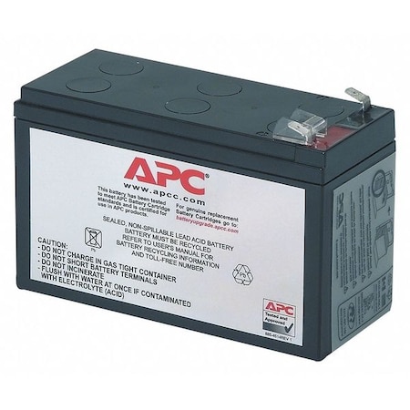 Replacement UPS Battery,12VDC,3-1/4 H