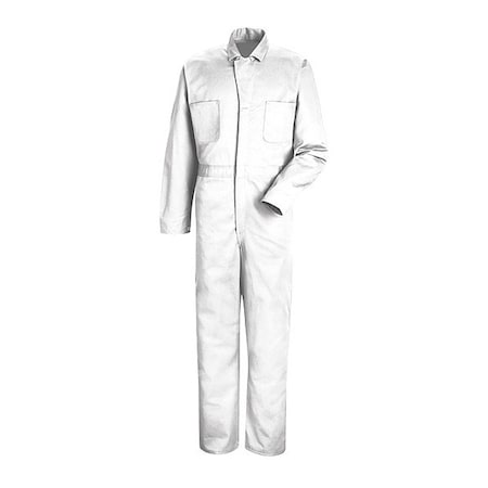 Mens Button Front Cotton Coverall