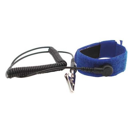 Blue Hook And Loop Wrist Strap Set 6ft